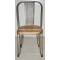 Industrial Metal Wooden Restaurant Chair